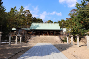 廣田神社・拝殿正面
