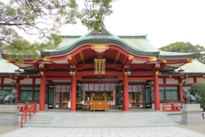 西宮神社拝殿