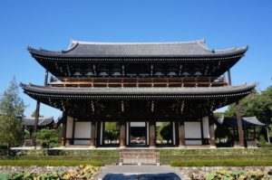 京都五山第四位・東福寺（三門）
