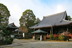 久米寺境内風景