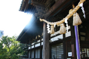 誉田八幡宮社殿