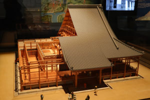 大阪歴史博物館９階・本願寺御影堂模型